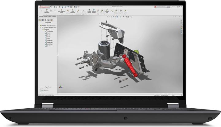 Actual product image Lenovo ThinkPad P16 Gen 2 (16", Intel Core i9-13980HX, 64 GB, 1000 GB, DE)