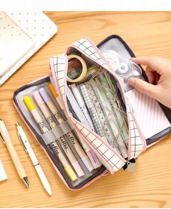 Actual product image Only-Bags.Store Large capacity pencil case school multifunctional pencil case