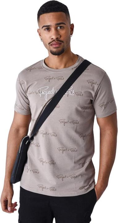 Actual product image Project X Paris printed t-hirt project x pari ignature all over (S)