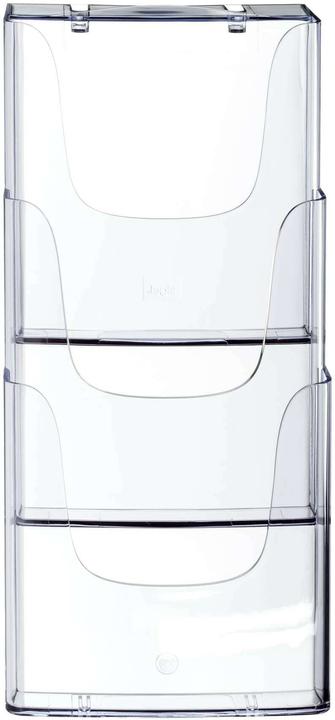 Actual product image Sigel Wall brochure holder with 3 compartments (A4)