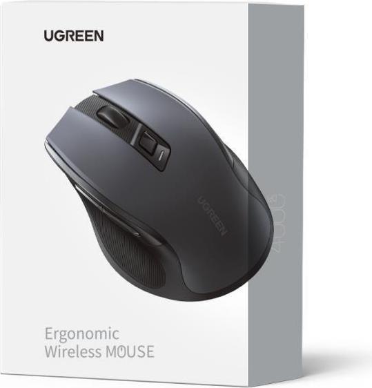 Actual product image Ugreen Wireless mouse 2.4 GHz&BT (black) (Wireless)