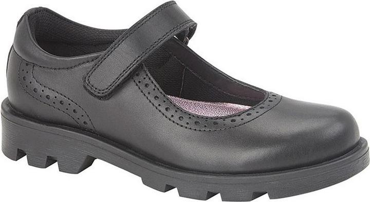 Roamers Mädchen Schuhe Bar Leder