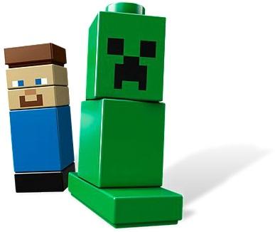 Actual product image LEGO Micro World The Forest (21102, LEGO Minecraft)