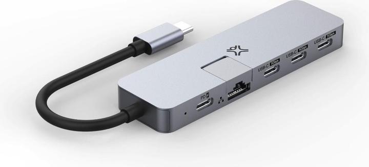 Productafbeelding XtremeMac HUB USB-C MAX PRO - 5 poorten (USB-C, 5 Havens)