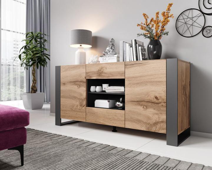 Actual product image Cama Wood (164 x 44 x 80 cm)