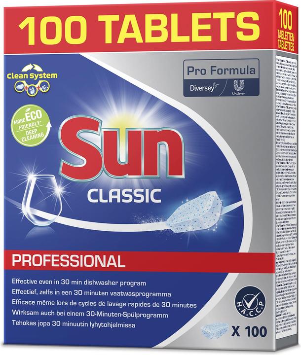 Sun Professional Classic (Pills, 100 Washing cycles)