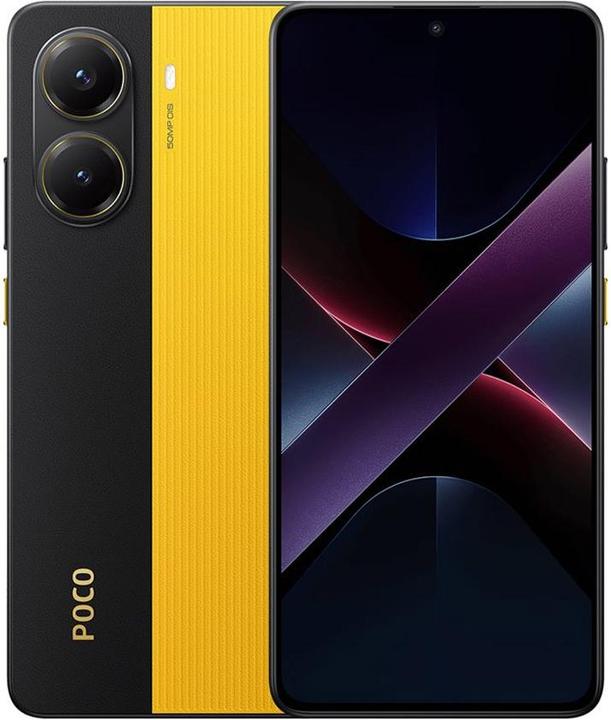Actual product image Xiaomi Poco X7 Pro (512 GB, Yellow, 6.67", Dual SIM, 50 Mpx, 5G)