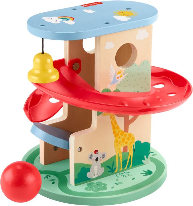 Produktbild Fisher-Price Tierwelt-Kugelbahn aus Holz