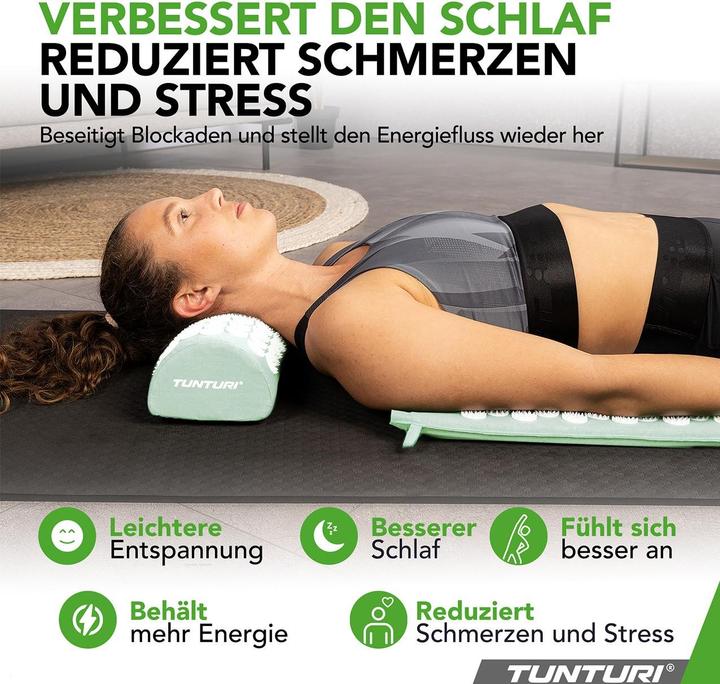 Immagine prodotto Tunturi Akupressur-Matte und -Kissen