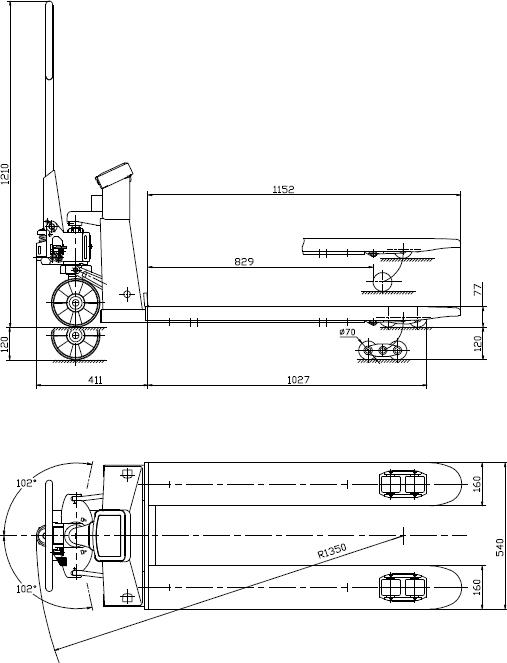 Produktbild Holzmann Hubwagen (2500 kg)
