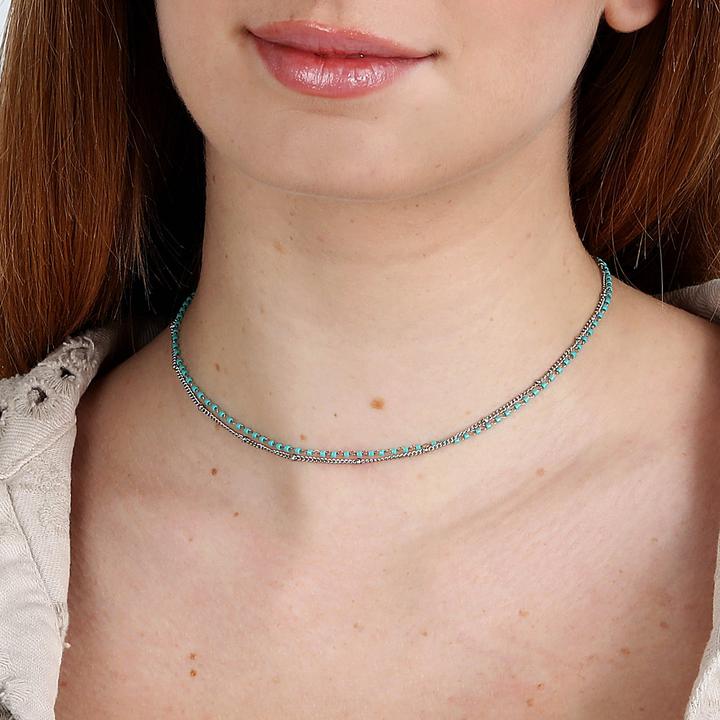 Immagine prodotto La Petite Story Collana dell'amicizia (Acciaio inossidabile, Smalto)