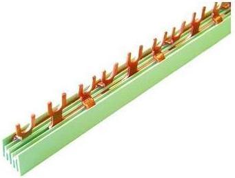 Produktbild Pollmann Phasenschiene 3ph 17,8mm 1000mm 16qmm 80A Gabel isoliert (Kabel)