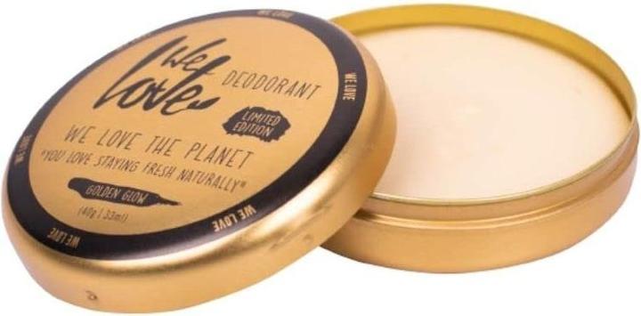 We Love The Planet We Love Deodorant Natural Deodorant Cream Golden Glow 40G (Crème, 48 ml)
