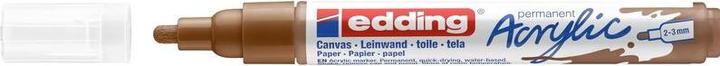 Image du produit Edding Marqueur acrylique 5100 Medium (Noisette, 3 mm, 1 x)