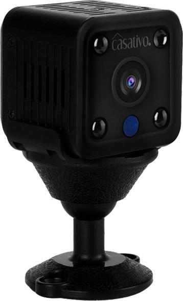 Casativo Micro-IP-Kamera, Akkubetrieb, HD 720p, 120° Weitwinkel, Nachtsicht, WLAN