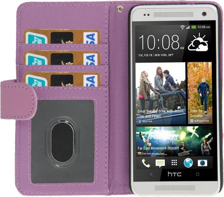Produktbild König Design Handyhülle Case für Handy HTC One mini M4 lila