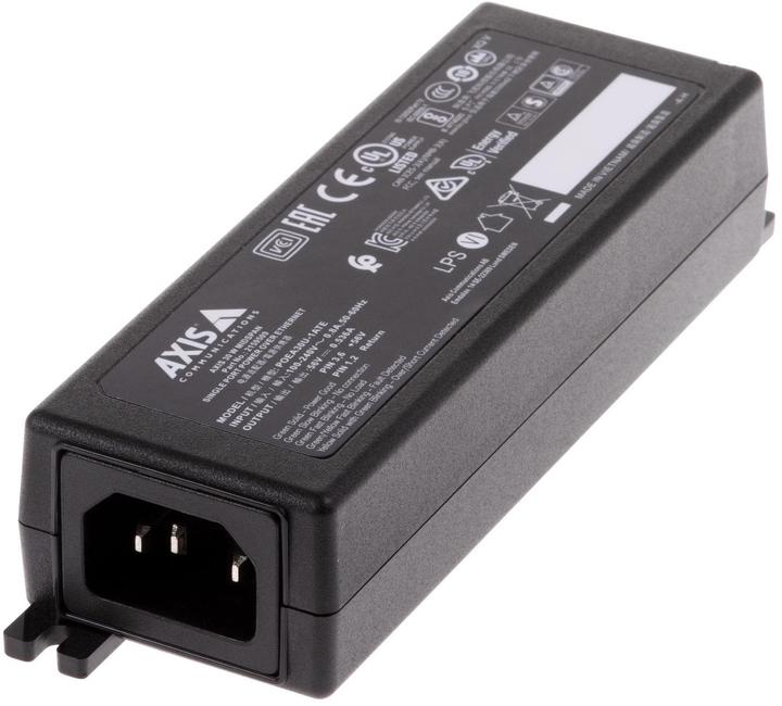 Axis PoE+ Injector 30 W Midspan (802.3at (PoE+), 30 W)
