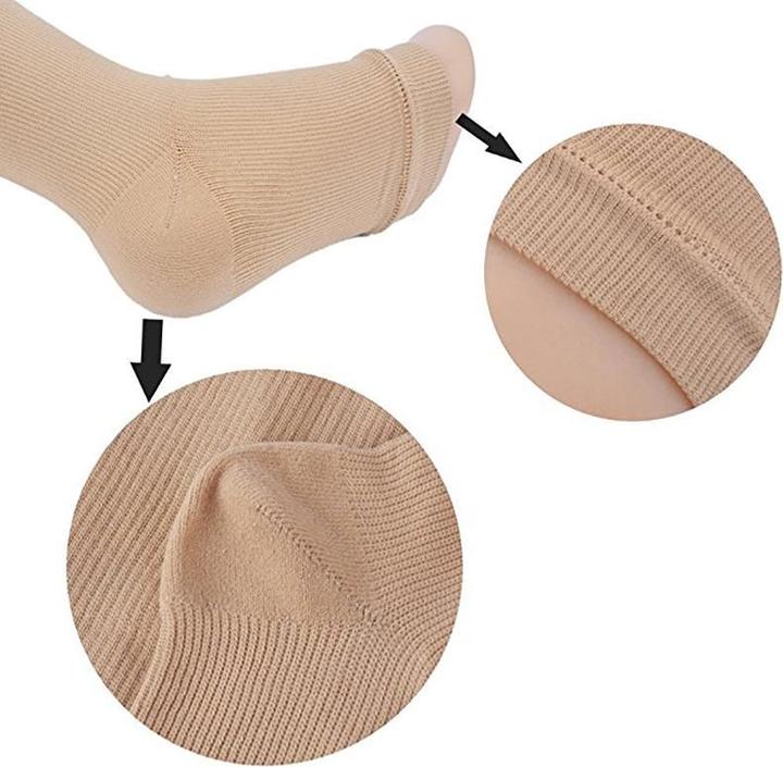 Image du produit JTI Zip Sox - chaussettes de compression avec fermeture éclair (lot de 2, L/XL)