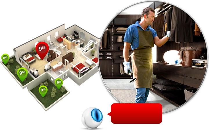Actual product image Fibaro motion sensor (50 m)