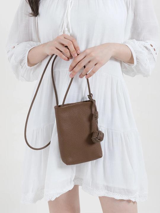 Immagine prodotto Only-Bags.Store Borsa a tracolla piccola in vera pelle Borsa per cellulare di design Borsa a tracolla leggera di