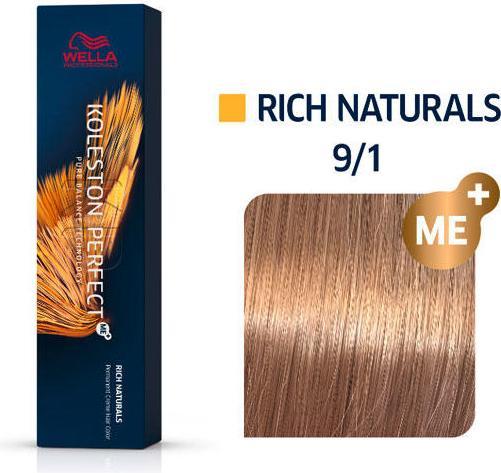 Produktbild Wella Koleston Perfect Me+ Rich Naturals (9/1 Lichtblond Asch)