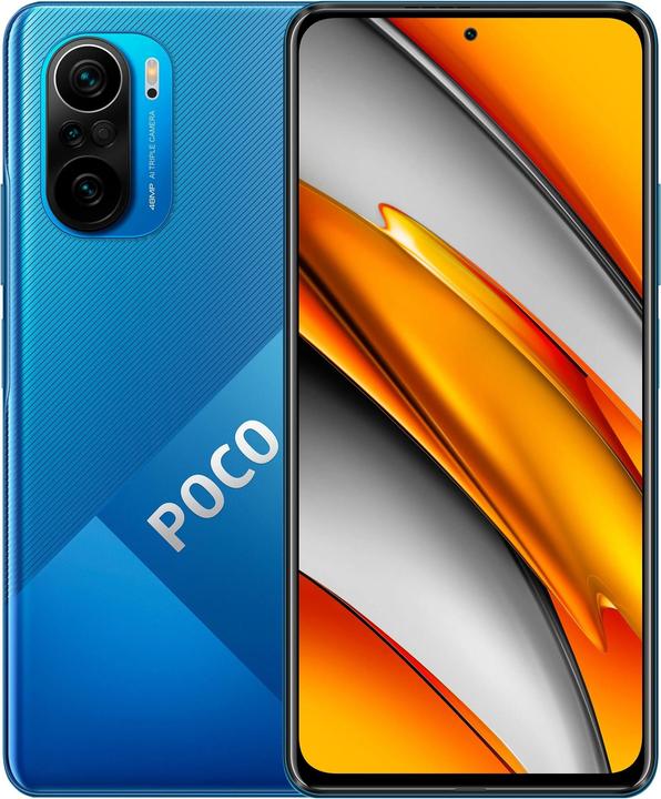 Xiaomi Poco F3 (256 Go, Bleu de l'océan profond, 6.67", Double SIM, 48 Mpx, 5G)