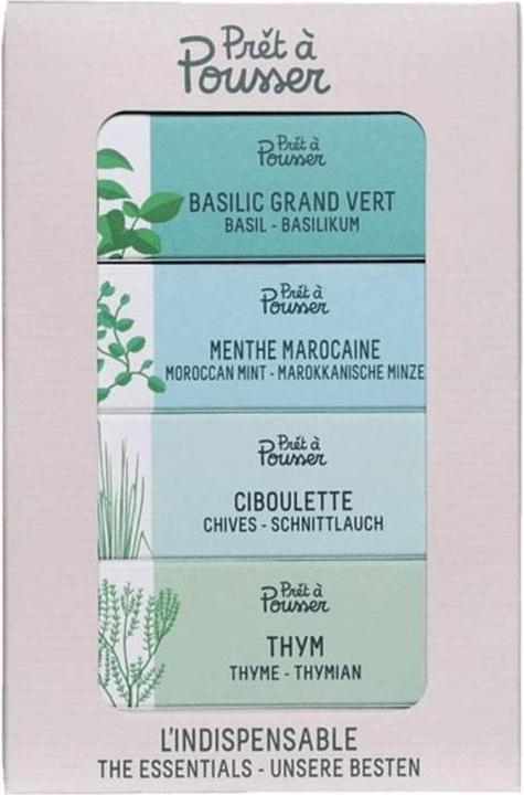 Produktbild Prêt à Pousser The Essentials (Kräutersamen)