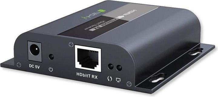 Actual product image EFB Elektronik TECHLY HDBitT HDMI Extender Set transmitter and receiver over IP via network cable Cat5/5e/6 up to