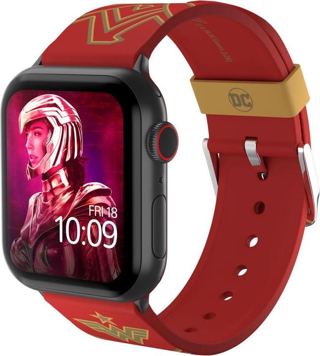 Actual product image Moby Fox DC Comics Smartwatch-Wristband Wonder Woman 1984: Crimson Armor (Silicone)