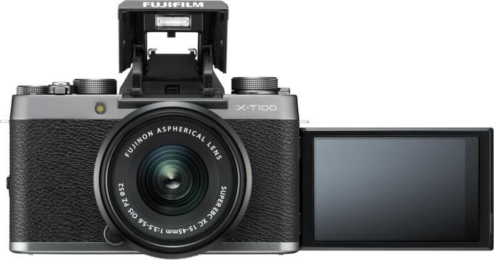 Produktbild Fujifilm X-T100 + XC 15-45mm (15 - 45 mm, 24.20 Mpx, APS-C / DX)