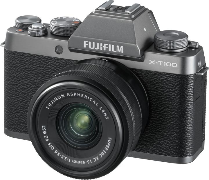 Fujifilm X-T100 + XC 15-45mm (15 - 45 mm, 24.20 Mpx, APS-C / DX)