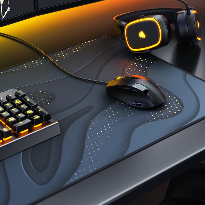 Actual product image Titanwolf Gaming Mouse Pad, 900 x 400mm XXL Speed Gaming Mouse Mat, Mousepad Extra Large Surface, Abstract (XXL)