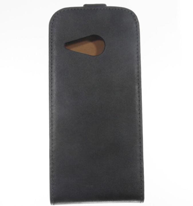 Produktbild OEM Slim Leather Flip Case HTC M8 mini - Black (HTC One Mini 2)