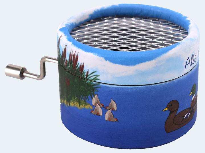 Produktbild Spieluhr 1289 „Alle meine Entchen“, hochwertige Spieluhr mit Qualitäts-Spielwerk und Ha
