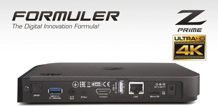 Immagine prodotto Formuler Z Prime (8 GB, IPTV (ready))