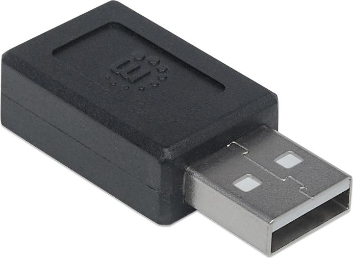 Produktbild Manhattan USB 2.0 Typ C auf Typ A-Adapter (0.03 m, USB 2.0, 2.50 W)