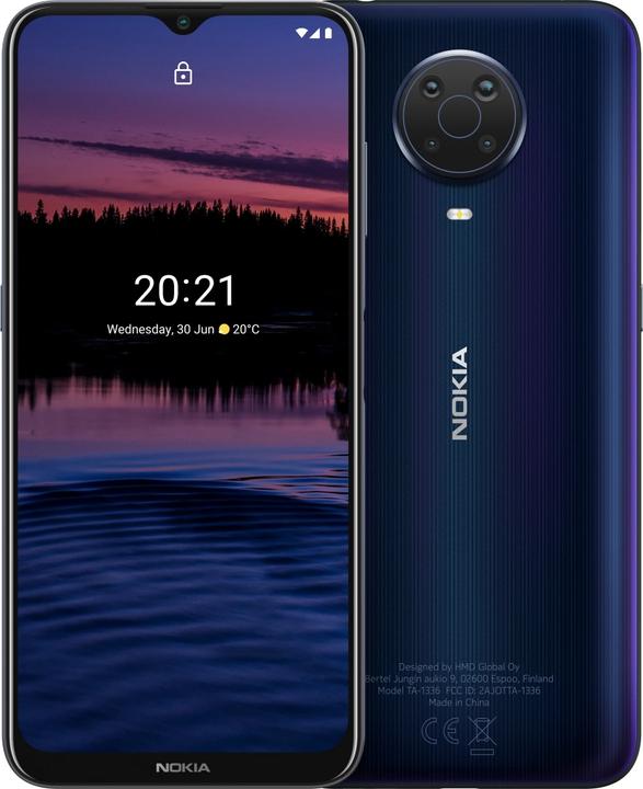 Immagine prodotto Nokia G20 (64 GB, Night, 6.51", Doppia SIM + SD, 48 Mpx, 4G)