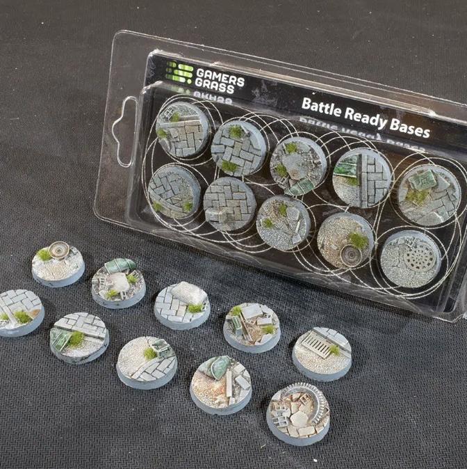 Gamers Grass Urban Warfare Bases - Round 50mm (x3) (50 mm)