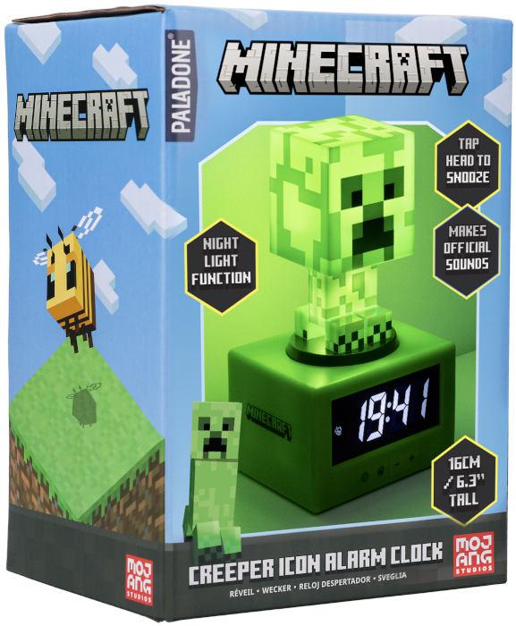 Immagine prodotto Paladone Products Sveglia con icona Paladone Creeper