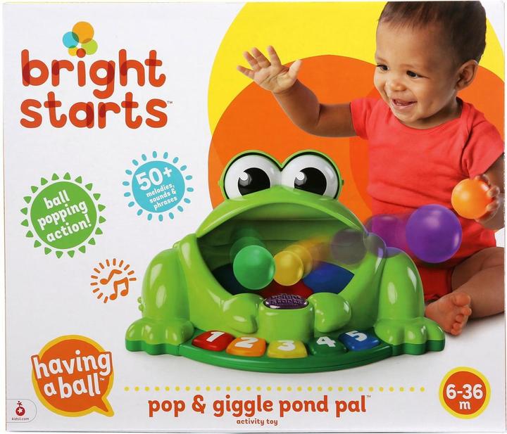 Actual product image Bright Starts Pop & giggle pal