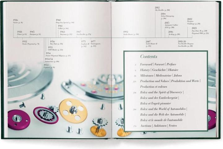 Produktbild The Watch Book Rolex (Deutsch, Englisch, Französisch, Bernadette Snyder McCarver, 2023)