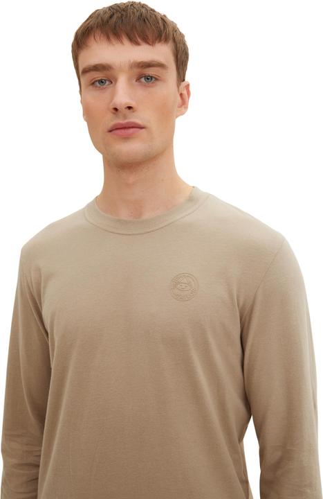 Image du produit Tom Tailor Longsleeve Langarmshirt mit Logo-Print und Rundhalsausschnitt (XXL)