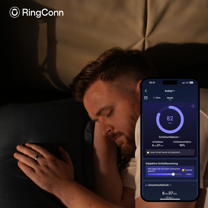 Immagine prodotto RingConn Smart Ring Gen 2 Air (14, Argento)