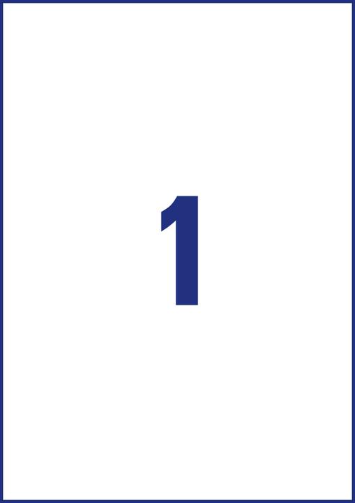 Actual product image Avery Ultra-resistant film labels