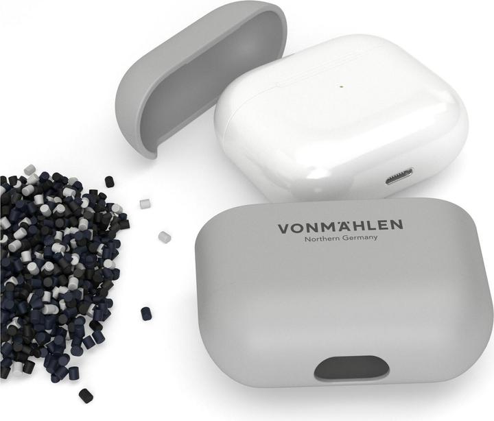 Immagine prodotto Vonmählen Custodia sottile per AirPods di terza generazione grigio chiaro (Borsa per cuffie)