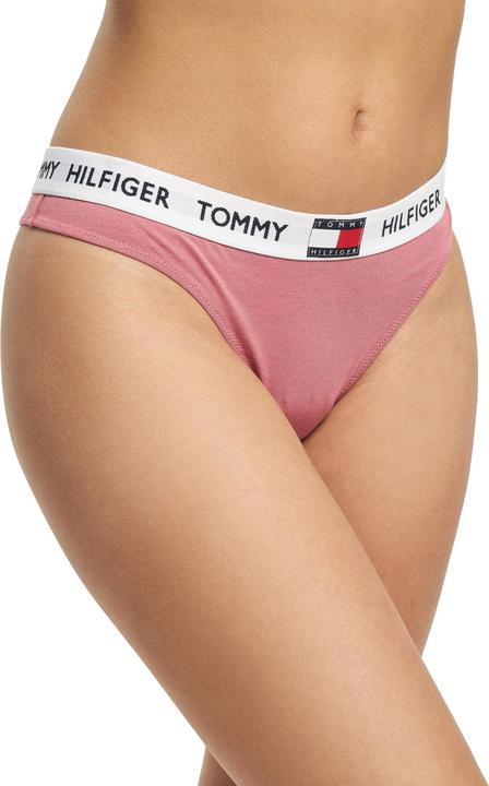 Immagine prodotto Tommy Hilfiger Perizoma con stringhe da donna con elastico, rosa (rosa inglese), S (S)