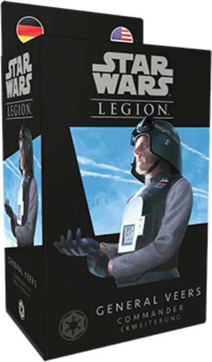 Actual product image FFG FFGD4607 - General Veers - Commander: Star Wars Legion, ages 14+ (extension, DE edition) (German)