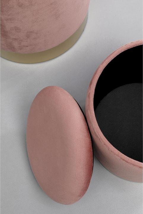 Produktbild Kare Design Hocker Cherry Storage Rose Brass (2/Set)