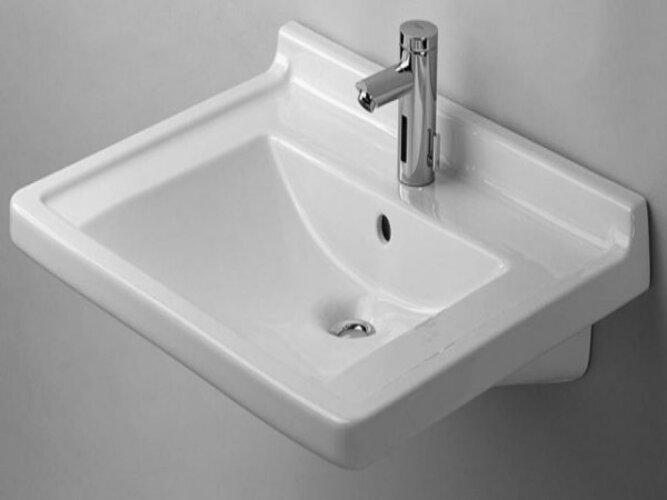 Produktbild Duravit Waschtisch STARCK 3 VITAL m ÜL HLB 700x545mm 1 Hahnloch weiss WG (545 mm, 700 mm)