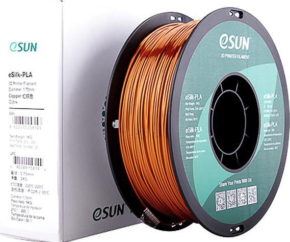 Image du produit eSUN EPLA-SILK 1,75mm COPPER 1kg 3D FILAMENT (PLA, 1.75 mm, 1000 g, Cuivre)